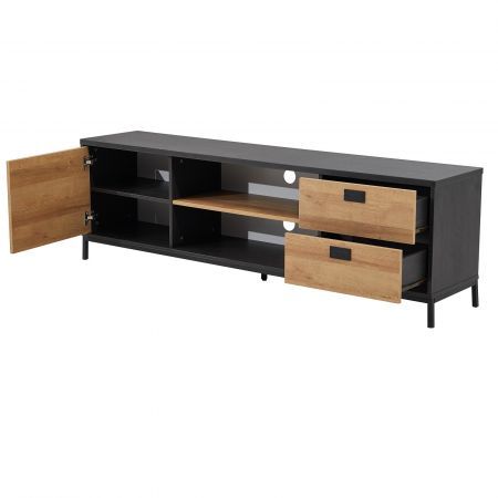 Charlie Oak TV Unit