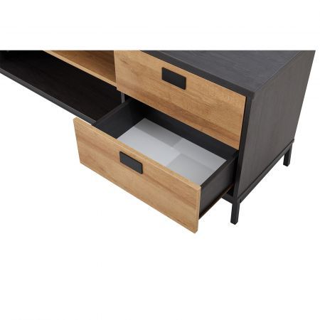 Charlie Oak TV Unit