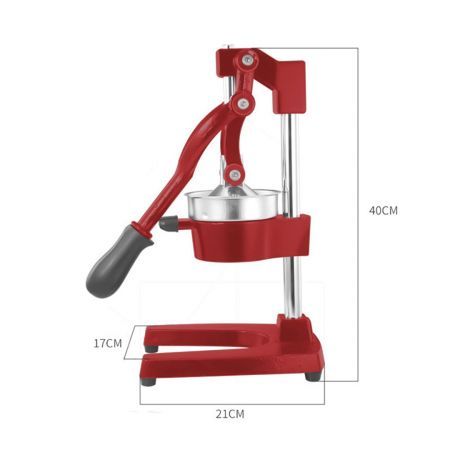 Commercial Manual Juicer Hand Press Juice Extractor Squeezer Orange Citrus Red