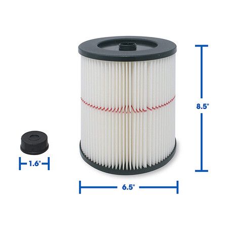 Adapter Filter Craftsman 17816, 9-17816 Vacuum Cleaner Filter Core Haipa