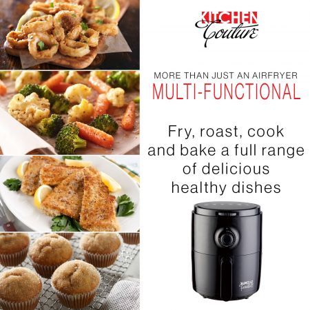 Kitchen Couture 3.4L Air Fryer Colour: Black