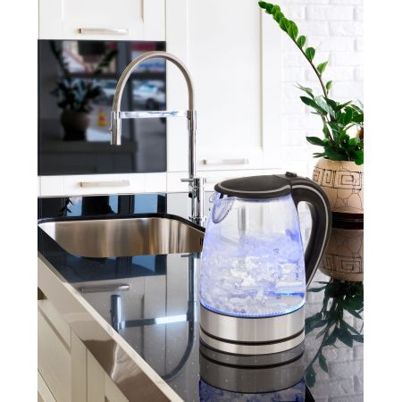 Pursonic Glass Kettle - Blue LED