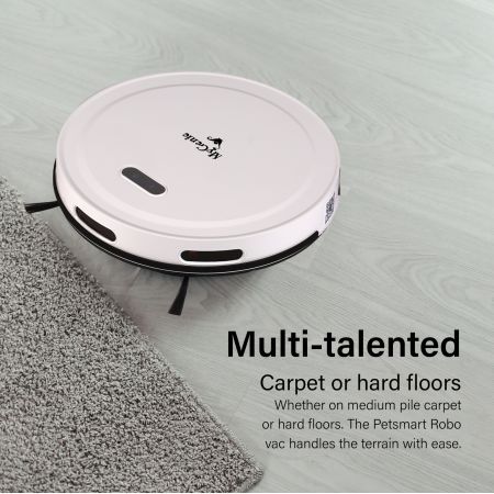 MyGenie Smart Robotic Vacuum Cleaner - White