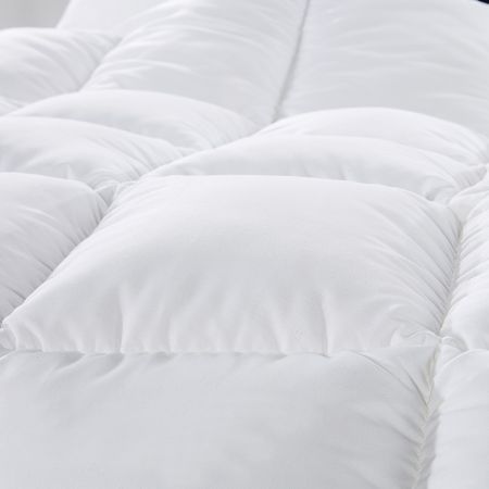 Royal Comfort Goose Feather & Down Quilt Single - 500GSM