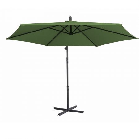 Milano Outdoor - Outdoor 3 Meter Hanging and Folding Umbrella - Green