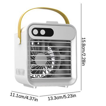 PVCS Portable Stand Air Conditioner Household USB Charging Small Air Conditioner Fan