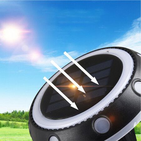 Solar Underground Light 8LED Outdoor Garden Lawn Path Colorful Floor Decking Lamp