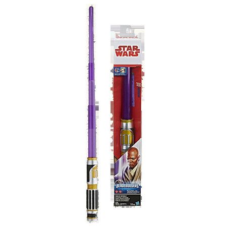 Star Wars: Revenge of The Sith Mace Windu Electronic Lightsaber Toys