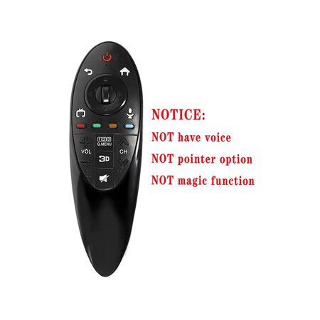 AN-MR500G Remote Control Replacement for LG Smart TV 55LB6350UQ 47LB6300UQAUSWLJR 65LB6300UE 60LB6500 MBM63935937