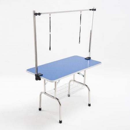 Pet Dog Cat Grooming Salon Dual Table 120cm BLUE