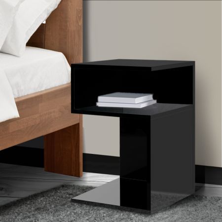 Levede Bedside Tables Drawers Side Table Wood Nightstand Storage Cabinet Bedroom