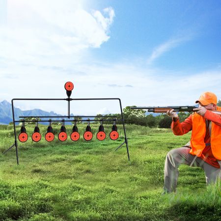 Centra Shooting Target Metal Splatter Archery Resetting Air Riffle Gun Game 5MM