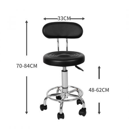 Levede Salon Stool Swivel Bar Stools Chairs Barber Hydraulic Lift Hairdressing