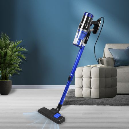 Spector Vacuum Cleaner Corded Stick Handheld Handstick Bagless Cae Vac 400W Blue