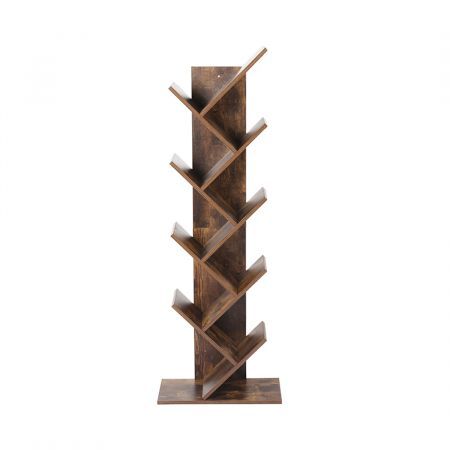 Bookshelf Wooden Tree Bookcase