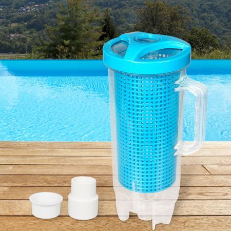 Traderight Pool Leaf Canister Suction Catcher Cleaner Ground Swimming Eater L