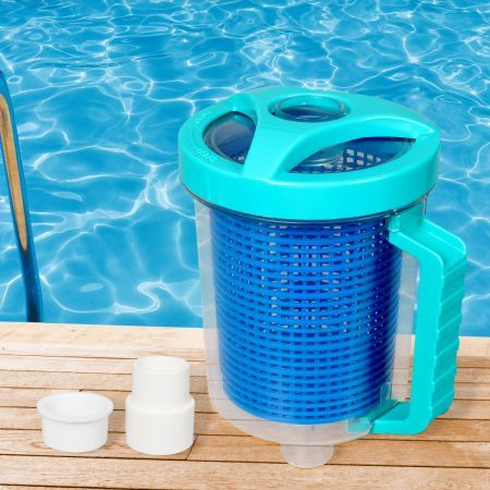 Traderight Pool Leaf Canister Suction Catcher Cleaner Ground Swimming Eater M