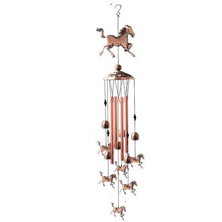 Horse Wind Chimes, Copper Wind Chime, Wind Chimes Outdoor, Horse Gifts, Garden Decor,