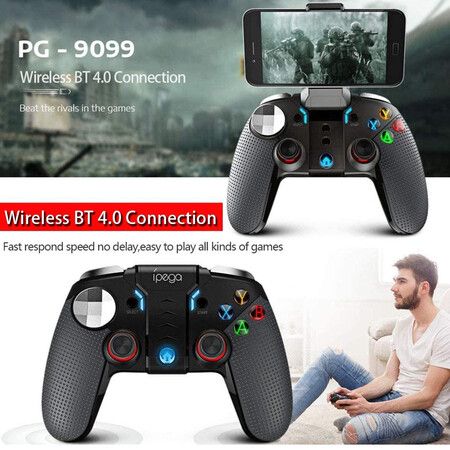 Wireless Joystick Gamepad Game Controller Compatible with Android/Samsung Galaxy S9/S9+ Galaxy note9 S10/S10 + Huawei MateX Oppo R17 VIVO X27 Tablet