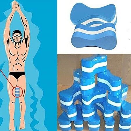 Pull Buoy, Foam Pull Float, Correct Swim Posture and gain arm strength, Aqua Flotation Device Swimming Training Aid for Adults Seniors kids