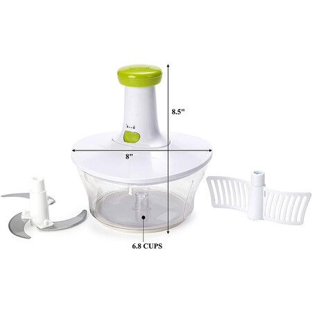 Express Food Slicer,Quick Manual Chopper For Cutting Vegetables, Fruits, Herbs, Chopper Onion For Sauce