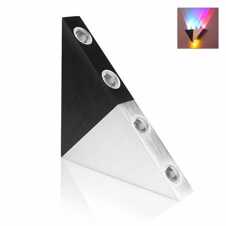 5W Triangle Shape Wall Light Led Modern Sconce Spotlight Lighting for Home Theater Studio Restaurant Hotel Decor Lighting