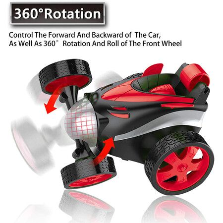 360 Degree Rotation Stunt Car, Four Wheel RC Toys For Children, Mini Hot Wheel RC Racing Car