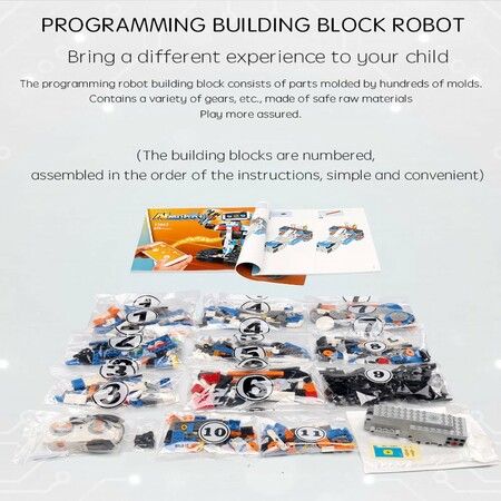 Building Blocks Robot Kit - City Remote &APP Control Robot Toys DIY Building Toys Kits For Kids