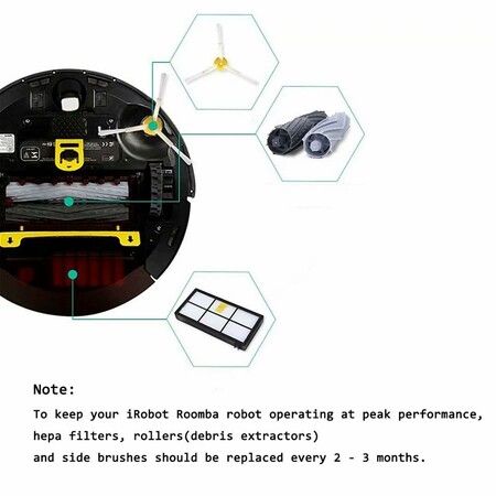 13 Pack Replacement Parts for iRobot Roomba 800 900 Series 805 860 870 871 880 890 960 980 985 Vacuum Accessories