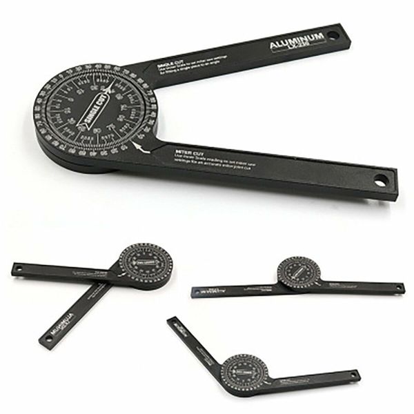 Miter Saw Protractor Scale Angle Finder Ruler Goniometer Degree Measuring Tool