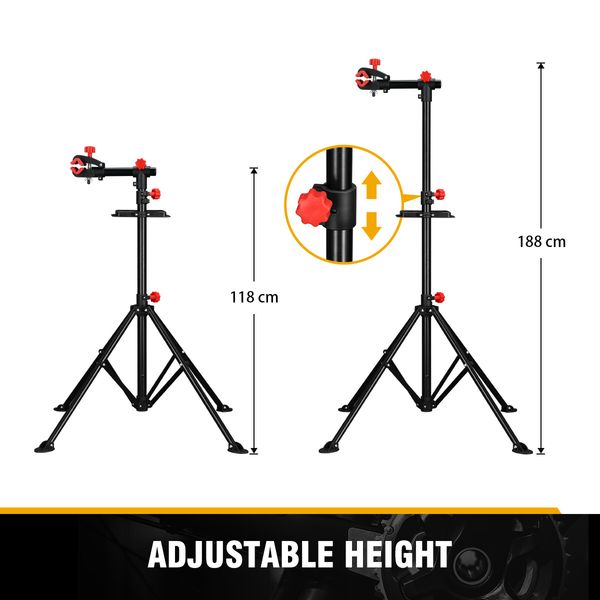 Bike Stand Repair Rack Foldable Bicycle Workstand Maintenance Tool