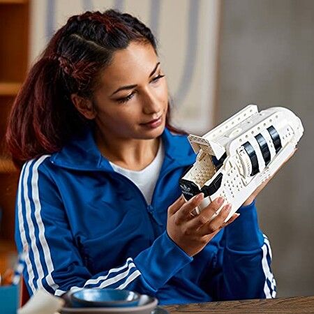 Adidas Originals Superstar Sneaker with Lighting Kit Compatible with 10282 Building Blocks