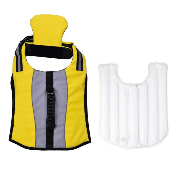 Size L 62-92cm Dog Life Jacket, Dog Life Vest with Superior Buoyancy Pet Swimming Safety Vest with Rescue Handle