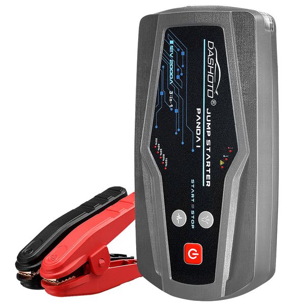 2000A Peak 15600mAh Portable Jump Starter Power Bank Car Battery Charger Booster 12V