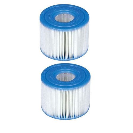 213502 Replacement Filter Compatible with Type S1, Pool Filter Replacement Cartridge Filter for spa hot tub (2 Pack)