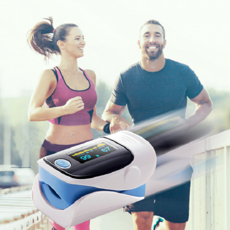 Fingertip Pulse Oximeter, Blood Oxygen Saturation Monitoring