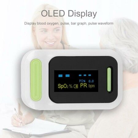 Fingertip Pulse Oximeter, Blood Oxygen Saturation Monitoring