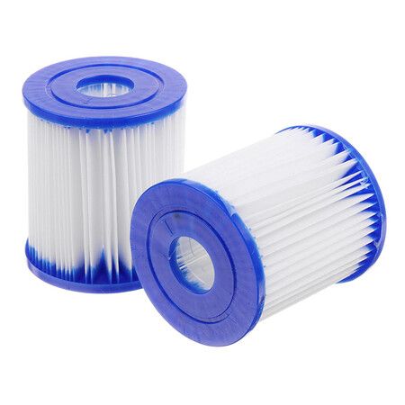 2PCS Bestway Swimming Pool Filter Cartridge Replacement Filter for Swimming Pool 58093 PUMP TYPE 1 Inflatable Pool Accessories