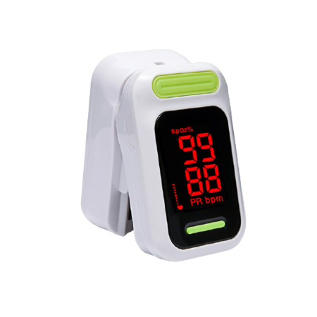 Fingertip Pulse Pulse Bar Graph Oximeter Blood Oxygen Saturation Monitor