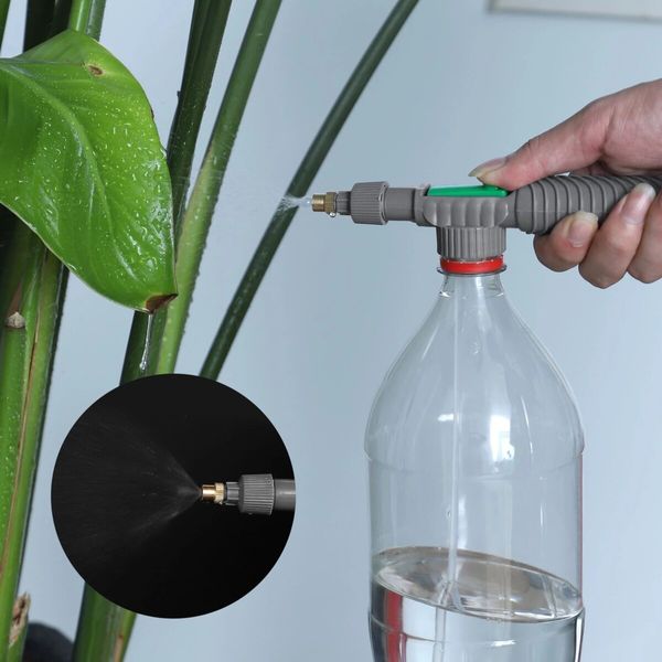 Spray Head Bottle Adjustable Spray Nozzle Garden Plant Watering Sprinkler Universal Spray Tool