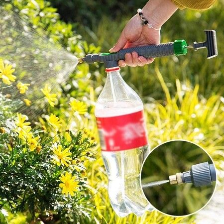 Spray Head Bottle Adjustable Spray Nozzle Garden Plant Watering Sprinkler Universal Spray Tool