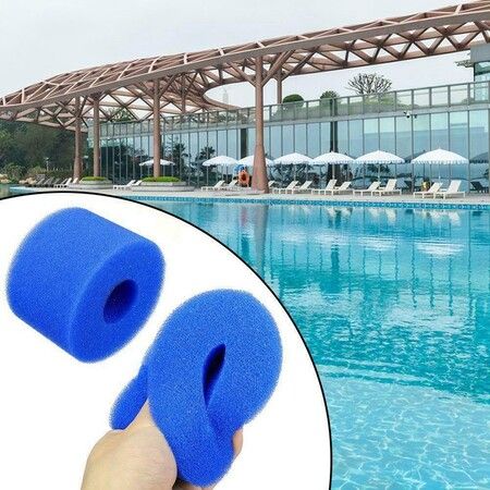 6Pcs for Intex Pure Spa Reusable Washable Foam Hot Tub Filter Cartridge S1 Type Foam Filter Sponge Reusable