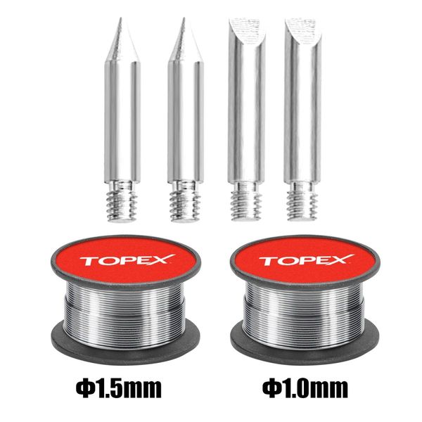 TOPEX 60W digital soldering Iron Station Solder Fast Heat Variable Temperature LED Display