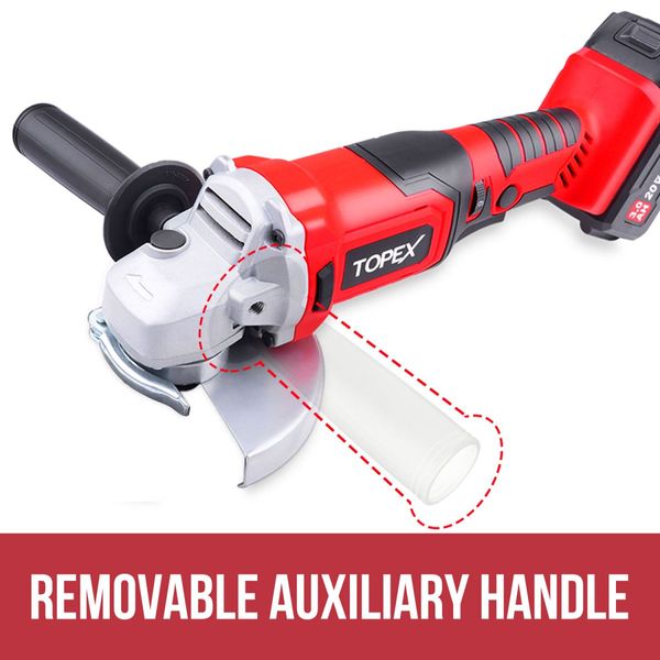 20V 125mm Cordless Angle Grinder 3.0Ah w/ 1 Battery