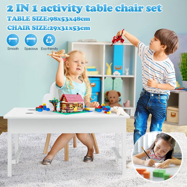 Lego activity table and chair set best sale