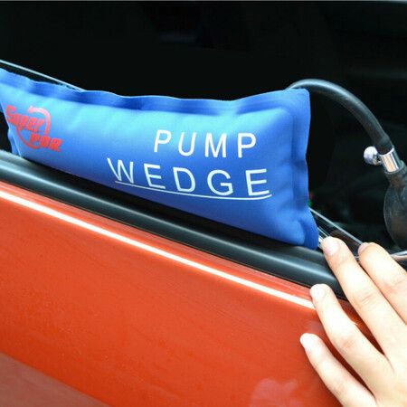 3x Pump Wedge Locksmith Tools Air Wedge Auto Entry Tools Blue Color Car Opening Tool Airbag