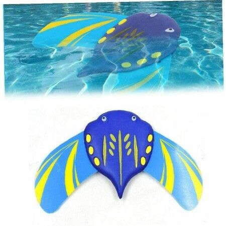 Stingray Underwater Glider Swimming Pool Toy Self Propelled Adjustable Fins Mini Stingray Underwater Gliders (1pack)