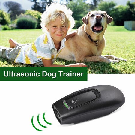 5m Handheld Anti Bark Equipment Ultrasonic Dog Training Clicker FOR Medium and Small Dog