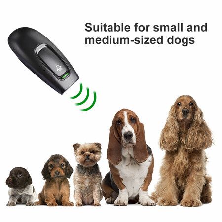 5m Handheld Anti Bark Equipment Ultrasonic Dog Training Clicker FOR Medium and Small Dog