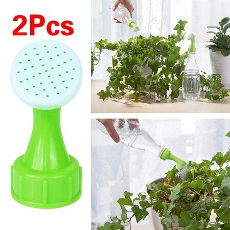 Portable flower irrigation nozzle, nozzle for watering green plants and flowers, gardening pot watering device(2 pack)